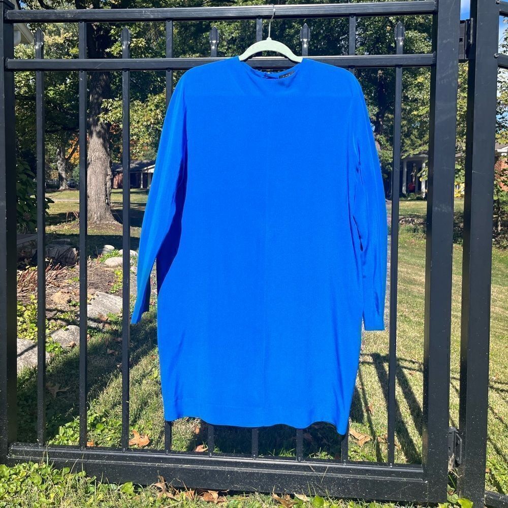 COS 100% Silk Shift Dress